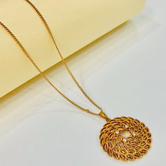 Zircon Pendant-263 (Golden)