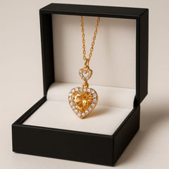 Zircon Pendant-277 (Golden)