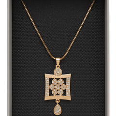Zircon Pendant-317 (Golden)