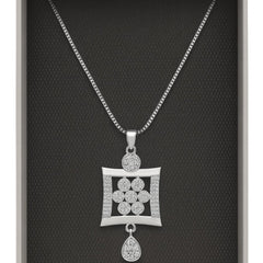 Zircon Pendant-317 (Silver)