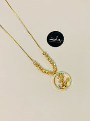 Zircon Pendant-190 (Golden)