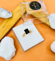 Zircon Ring-07 (Black)