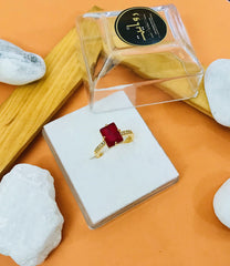 Zircon Ring-07 (Ruby)
