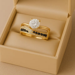 Zircon Ring-120 (Black)
