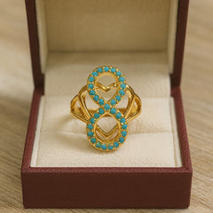 Zircon Ring-131 (Ferozi)