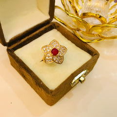 Zircon Ring-47 (Ruby)