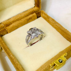 Zircon Ring-49 (Silver)