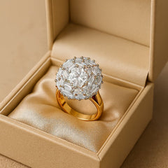 Zircon Ring-50 (White)