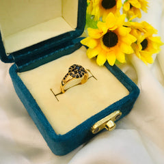 Zircon Ring-63 (Black)