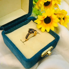 Zircon Ring-65 (Black)