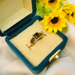 Zircon Ring-66 (Black)