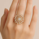 Zircon Ring-69 (White)