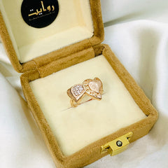 Zircon Ring-70 (Golden)