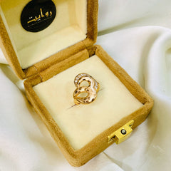 Zircon Ring-79 (Golden)