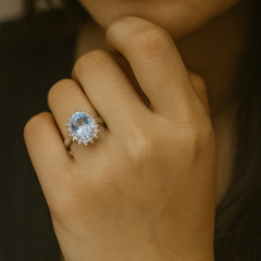 Zircon Ring-96 (Silver)