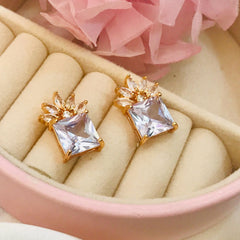 Zircon Studs-75 (White)