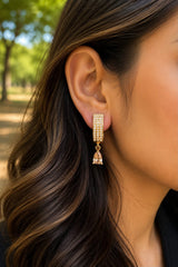 Zircon Hoop Bali-223 (Golden)