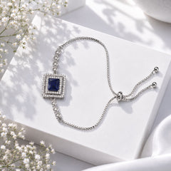 Adjustable Bracelet-259 (Blue)