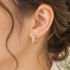 Fancy Hoop Earring-205