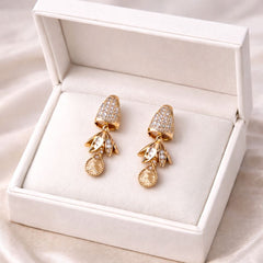 Zircon Earring-137 (Golden)