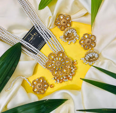 NOOR Rani Mala Set (Golden)