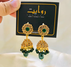 Fancy Jhumka-05 (Green)