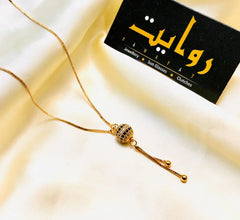 Zircon Pendant-22 (Black)