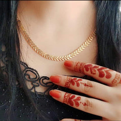 Leaf Mala (Rosegold)