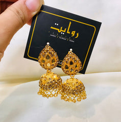 Fancy Jhumka-10 (Golden)