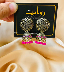 Fancy Jhumka-20 (Pink)