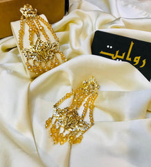 Hyderabadi Earring-02 (Golden)