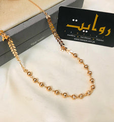 Leaf ball Mala-08 (Rosegold)