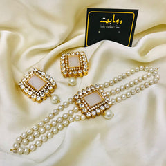 MARIYA Choker Set (Pearl)