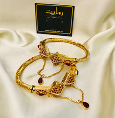 Braided Kara-79 maroon