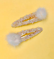 Hair Pin-74 (Pack of 2) Off-White