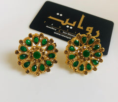 Fancy Studs-04 (Green)