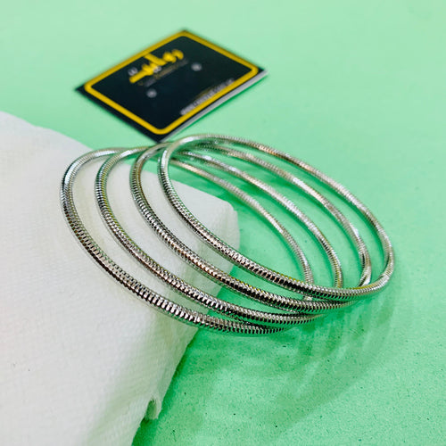 Silver Bangles