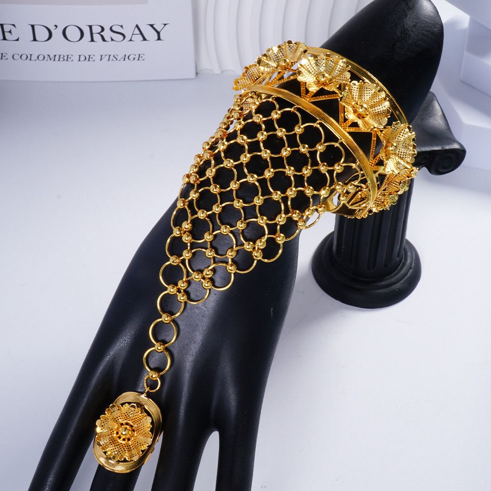 Madrasi Kara & Ring-15 (Golden)