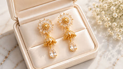 Fancy Jhumki-99 (White)