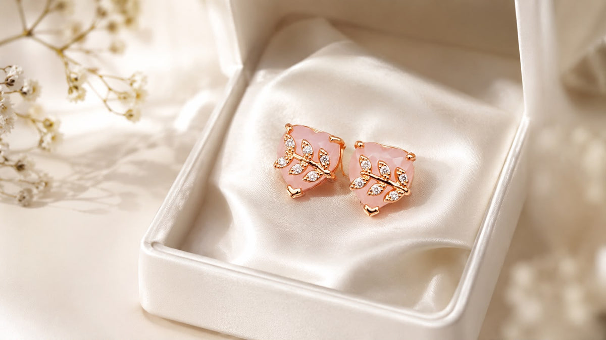 Zircon Fancy Studs-218 (Pink)