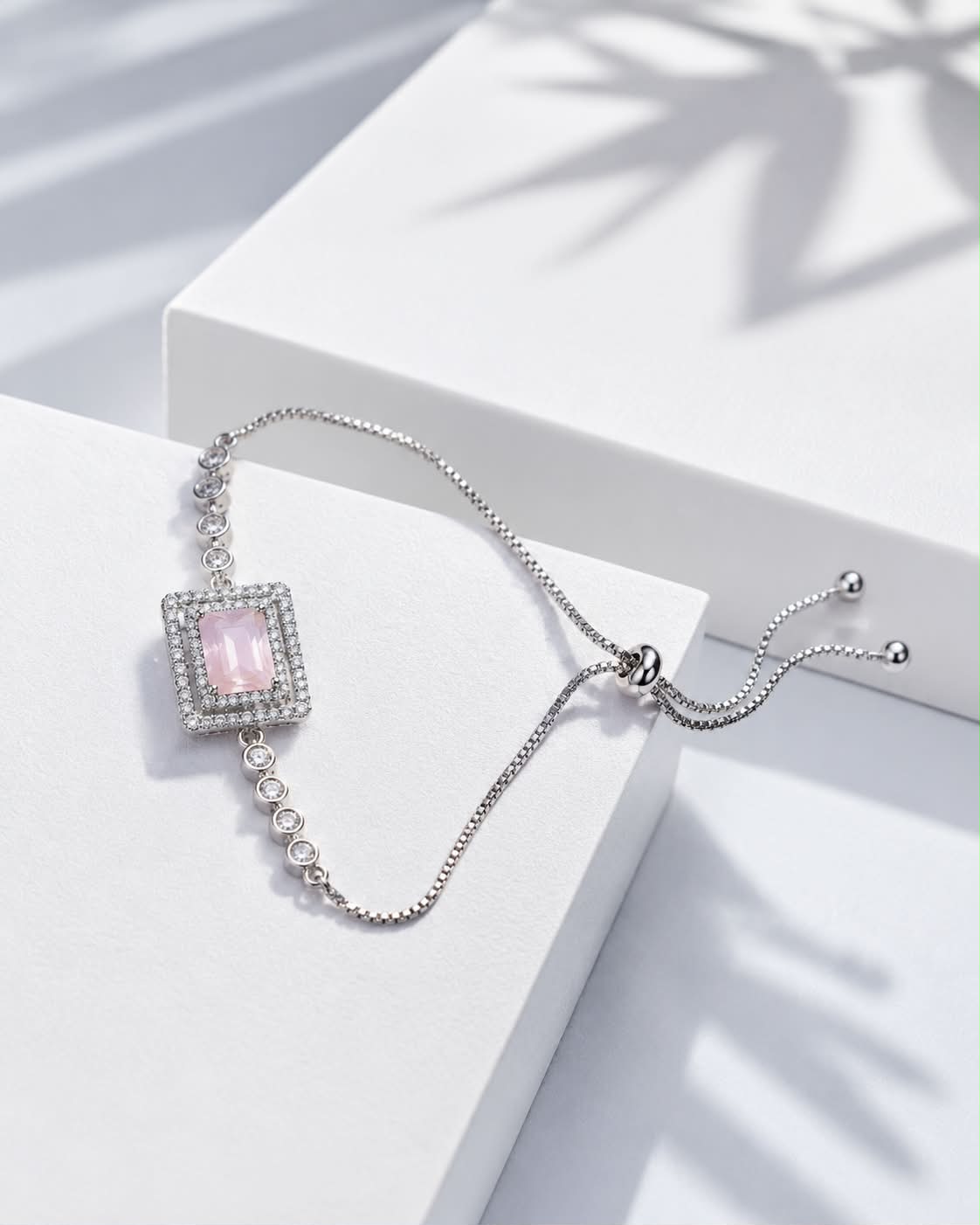Adjustable Bracelet-259 (Pink)