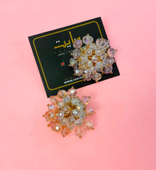 Fancy Earring-271 (Tea Pink)