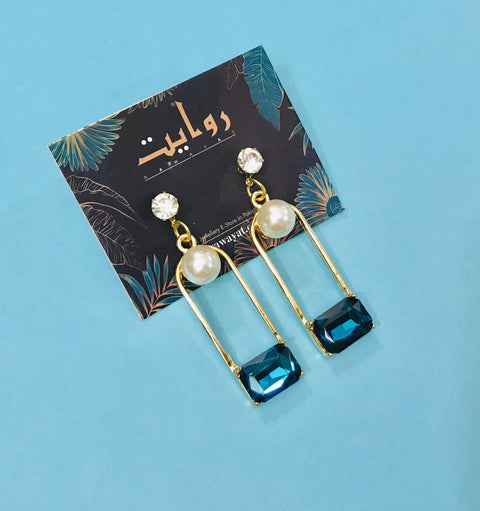 Fancy Earring-288 (Blue)