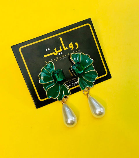 Fancy Earring-332 (Green)