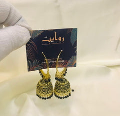 Oxidized Jhumka-120 (Black)