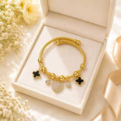 Stainless Steel Charm Bracelet_02