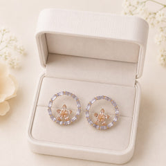 Zircon Earring-172 (Golden)
