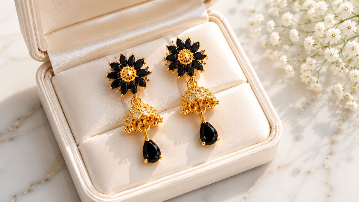 Fancy Jhumki-99 (Black)