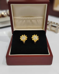 Zircon Fancy Studs-198 (White)
