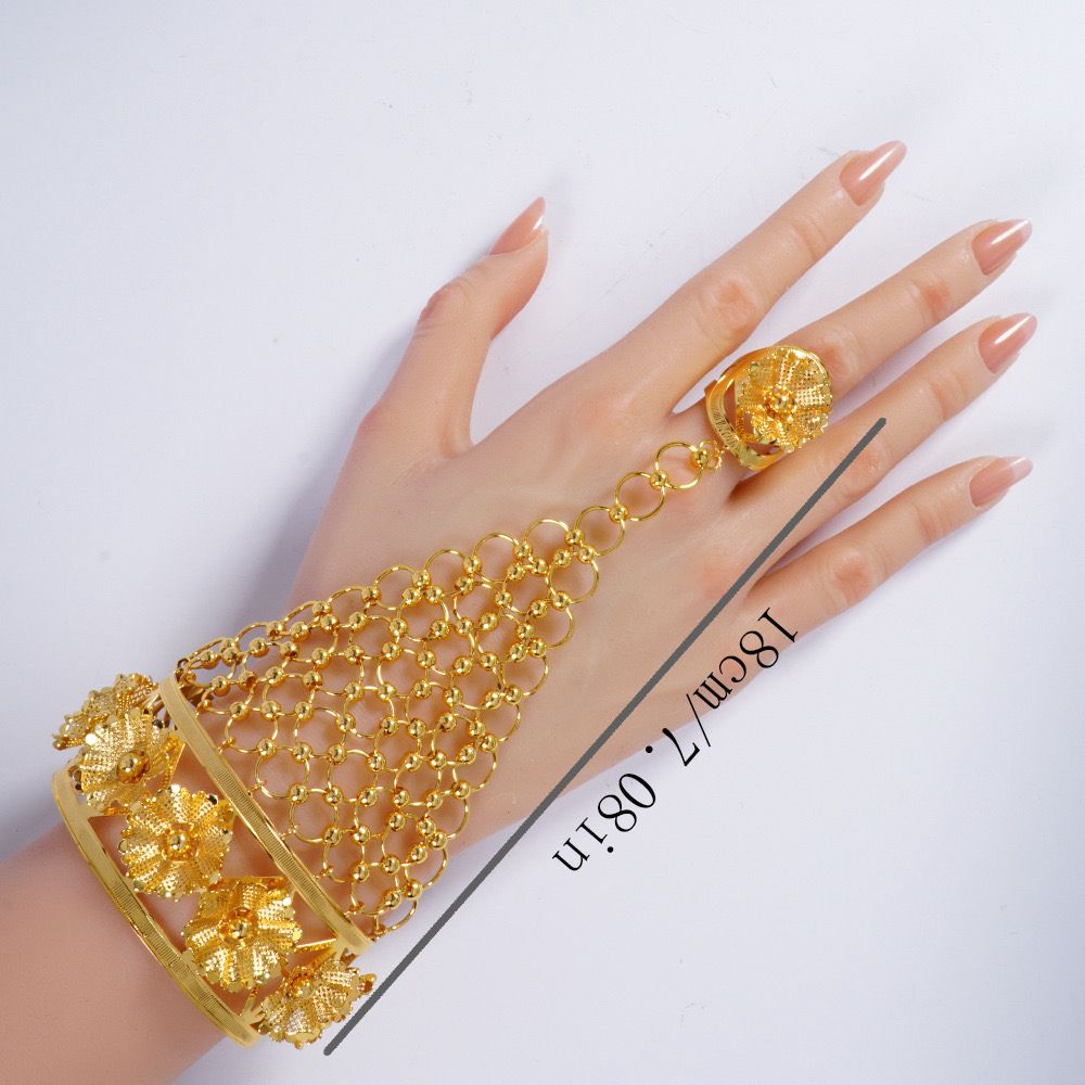 Madrasi Kara & Ring-15 (Golden)